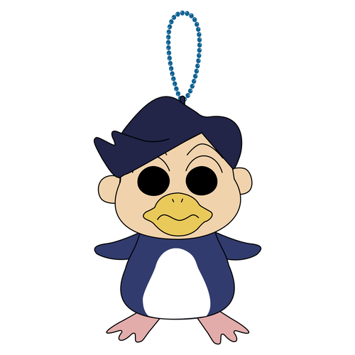 クレヨンしんちゃん ぬいぐるみマスコット ペンギン風間くん